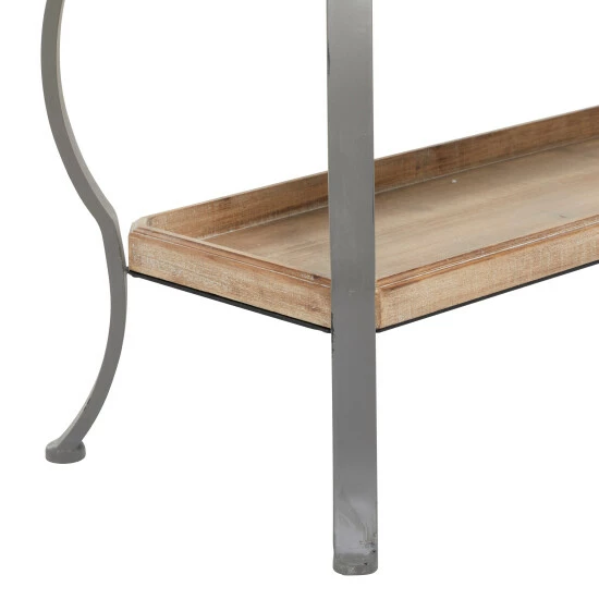 Brand new 🔔 Studio 350 Brown Iron Rustic Console Table - 39 X 13 X 33 😍 - Image 5