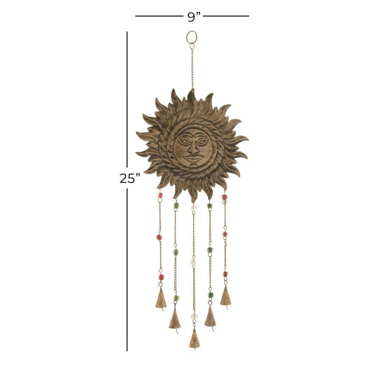 Top 10 ๐ Studio 350 Brown Iron Eclectic Windchime 25 X 9 X 1 โ - Image 4