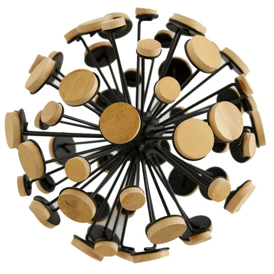 Coupon 🎁 Studio 350 Brown Metal Modern Sculpture Abstract (Set Of 2) - 7 X 7 X 7 And 5 X 5 X 5 💯 - Image 4