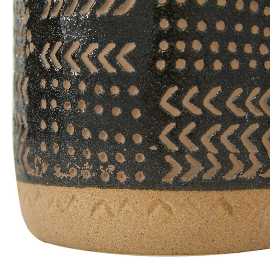 Promo ๐ Studio 350 Black Porcelain Eclectic Vase ๐ - Image 5