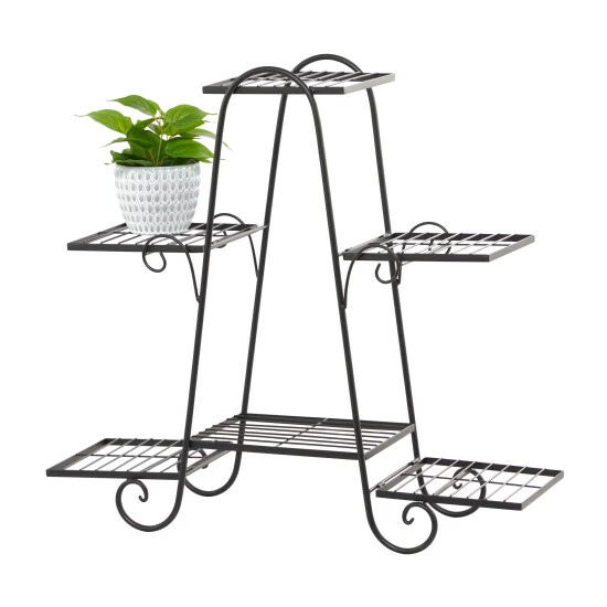 Cheapest 👏 Studio 350 Black Metal Traditional Plantstand - 31 X 10 X 29 😉 - Image 2