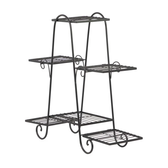 Cheapest 👏 Studio 350 Black Metal Traditional Plantstand - 31 X 10 X 29 😉 - Image 3