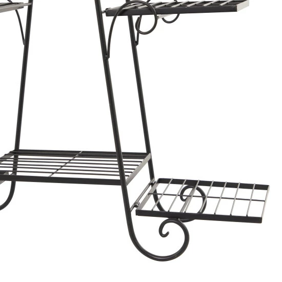 Cheapest 👏 Studio 350 Black Metal Traditional Plantstand - 31 X 10 X 29 😉 - Image 5