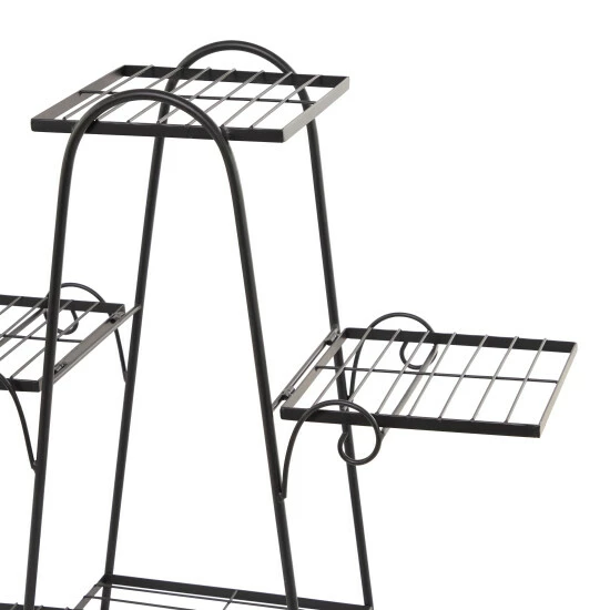 Cheapest 👏 Studio 350 Black Metal Traditional Plantstand - 31 X 10 X 29 😉 - Image 6