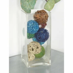 Top 10 😀 Studio 350 Dried Plant Material Coastal Orbs & Vase Filler (Set Of 3) - 6 X 5 X 11Round Grey ✔️