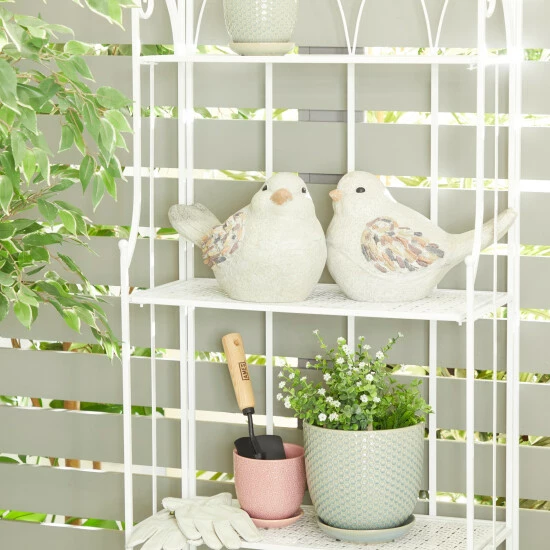 Top 10 🎁 Studio 350 Grey Polystone Farmhouse Garden Sculpture (Set Of 2) - 12 X 8 X 8 😀