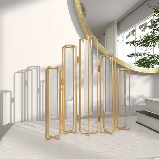 Best Pirce 🌟 Studio 350 Iron Contemporary Vase 12 X 10 X 3 Silver 💯 - Image 5