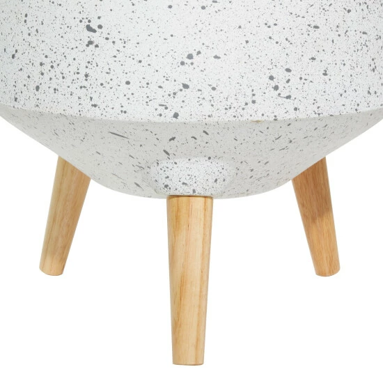 Flash Sale ✨ Studio 350 MgO Contemporary Planter (Set Of 2) - S/2 10", 12"H White 🛒 - Image 5