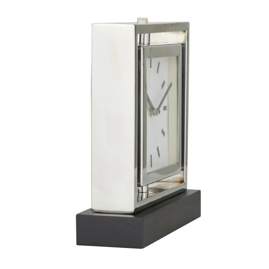 Cheap 😉 Studio 350 Silver Stainless Steel Glam Clock 🤩 - Image 2