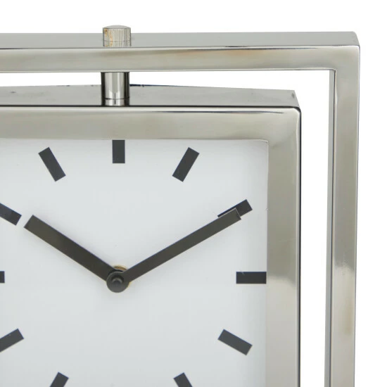 Cheap 😉 Studio 350 Silver Stainless Steel Glam Clock 🤩 - Image 3