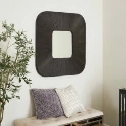 Cheap ✨ Studio 350 Black Pine Modern Wall Mirror ✨