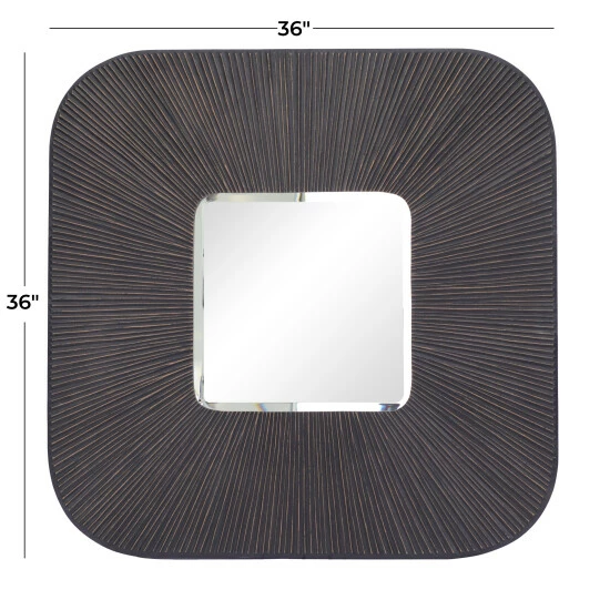 Cheap ✨ Studio 350 Black Pine Modern Wall Mirror ✨ - Image 5