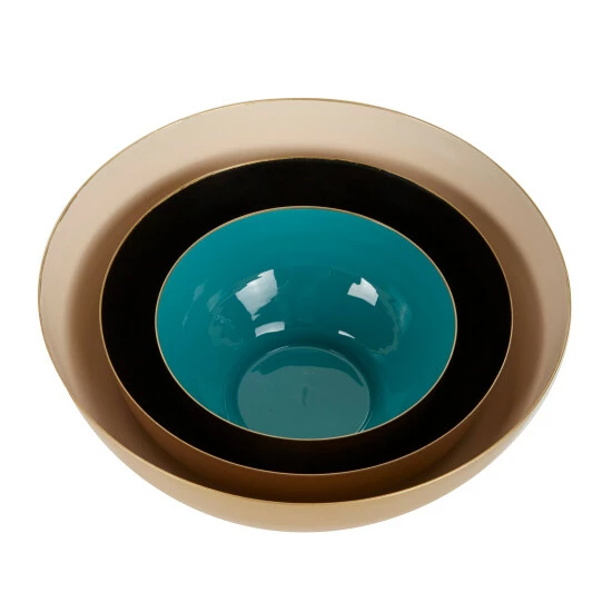 Discount ๐ Studio 350 Multi Metal Contemporary Decorative Bowl (Set Of 3) - S/3 10", 8", 6"W ๐ - Image 4