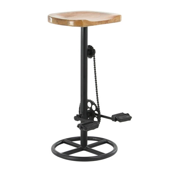 Cheap ๐ Studio 350 Brown Metal Industrial Bar Stool โญ - Image 2