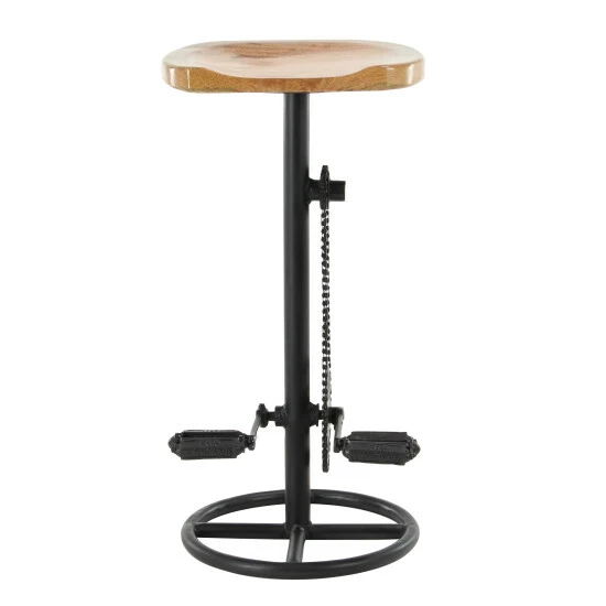 Cheap ๐ Studio 350 Brown Metal Industrial Bar Stool โญ - Image 5