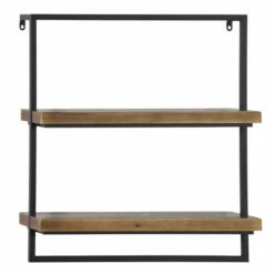 Top 10 ✔️ Studio 350 Brown Metal Industrial Wall Shelf 24 X 26 X 7 - 26 X 7 X 24 👍