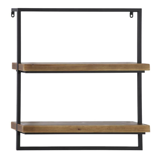 Top 10 ✔️ Studio 350 Brown Metal Industrial Wall Shelf 24 X 26 X 7 - 26 X 7 X 24 👍