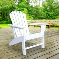Best deal 🔥 Studio 350 Resin Traditional Outdoor Adirondack Chair 32 X 37 X 31 Turquoise 💯