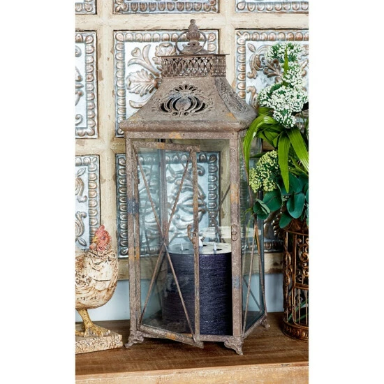 Brand new ๐ Studio 350 Modern Wax And Led Black Flicker Candles (Set Of 3) - S/3 4", 6", 8"H Brown ๐งจ - Image 7