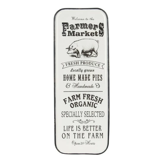 Outlet ๐งจ Studio 350 Black Iron Farmhouse Wall Decor Text 42 X 16 X 1 โ - Image 2