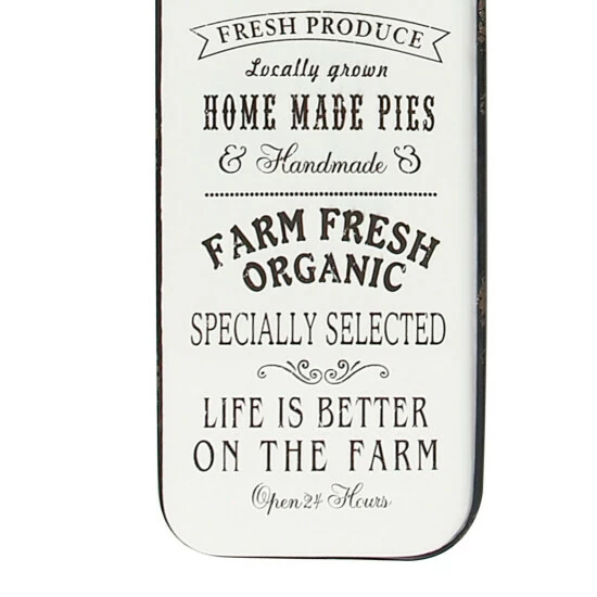 Outlet ๐งจ Studio 350 Black Iron Farmhouse Wall Decor Text 42 X 16 X 1 โ - Image 5