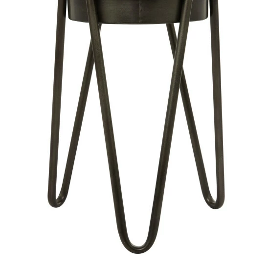 Top 10 💯 Studio 350 Black Metal Modern Planter ( Set Of 2) - 30 X 15 X 15 😀 - Image 6