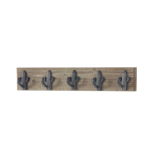 Discount ๐ Studio 350 Brown MDF Rustic Wall Hook 5 X 24 X 1 - 24 X 1 X 5 ๐งจ - Image 3