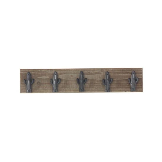 Discount ๐ Studio 350 Brown MDF Rustic Wall Hook 5 X 24 X 1 - 24 X 1 X 5 ๐งจ - Image 4
