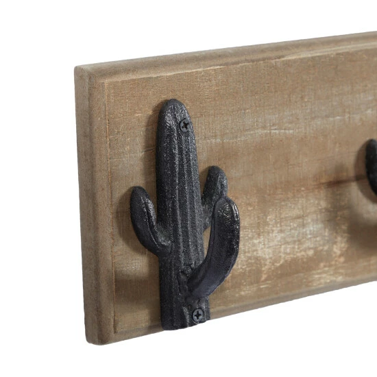 Discount ๐ Studio 350 Brown MDF Rustic Wall Hook 5 X 24 X 1 - 24 X 1 X 5 ๐งจ - Image 5