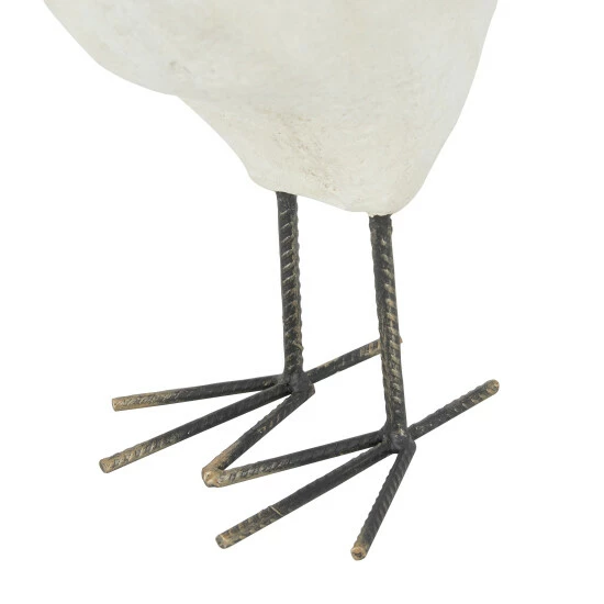 New ๐งจ Studio 350 White Polystone French Country Garden Sculpture 19 X 8 X 13 - 8 X 13 X 19 ๐ - Image 4