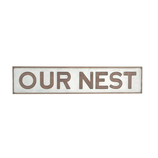 Promo 🛒 Studio 350 Grey Iron Farmhouse Wall Decor Text 8 X 37 X 1 💯 - Image 2