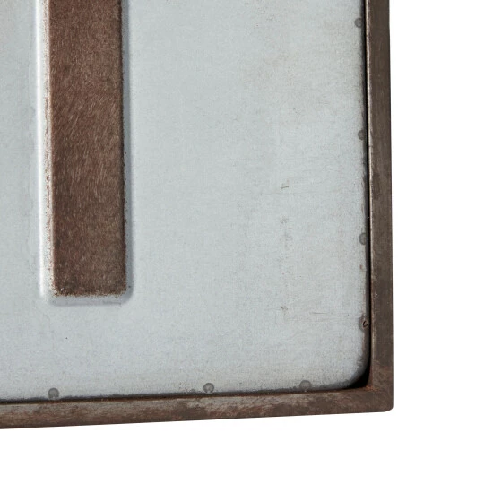 Promo 🛒 Studio 350 Grey Iron Farmhouse Wall Decor Text 8 X 37 X 1 💯 - Image 5