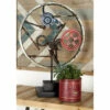 Deals 🌟 Studio 350 Grey Iron Industrial Sculpture Wheel 23 X 16 X 8 - 16 X 8 X 23 👍