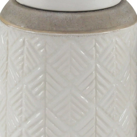 Flash Sale 🔔 Studio 350 Stoneware Country Decorative Jar (Set Of 2) Grey 😉 - Image 5