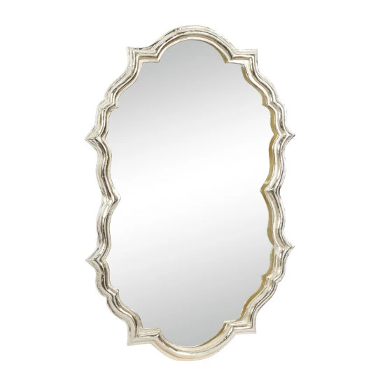 Best Sale 🔔 Studio 350 Gold Aluminum Contemporary Wall Mirror 36 X 25 X 2 - 25 X 2 X 36 🥰 - Image 3