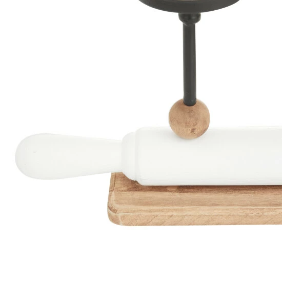 Wholesale ✔️ Studio 350 White Fir Modern Farmhouse Candelabra - 20 X 4 X 9 ✨ - Image 4