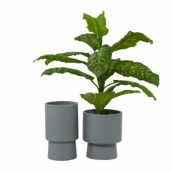 Deals ๐ Studio 350 Magnesium Oxide Modern Planter (Set Of 2) - S/2 14", 17"H Blue ๐